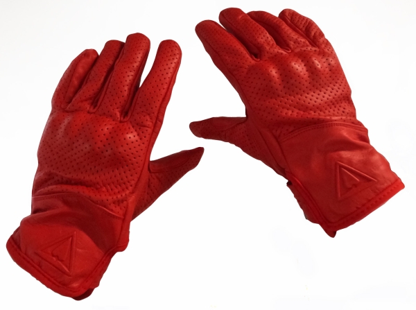 RACER VERANO, leichte rote Sommer-Handschuhe